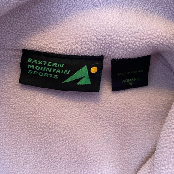 Eastern Mountain Sports Womens Vest Medium Purple Full Zip Fleece Mock Neck - Picture 3 of 11